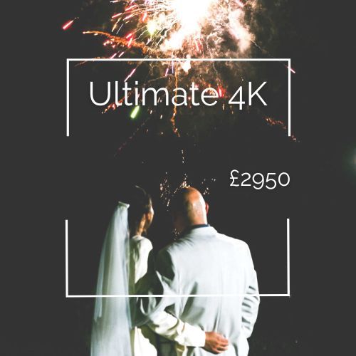 Our ultimate 4k wedding videography package - from £2950