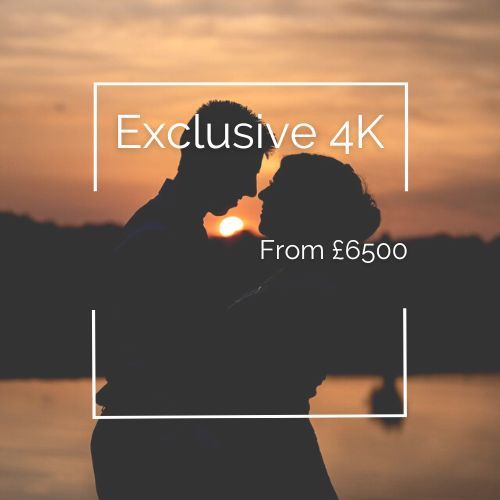 Our exclusive 4k wedding videography package - from £6500